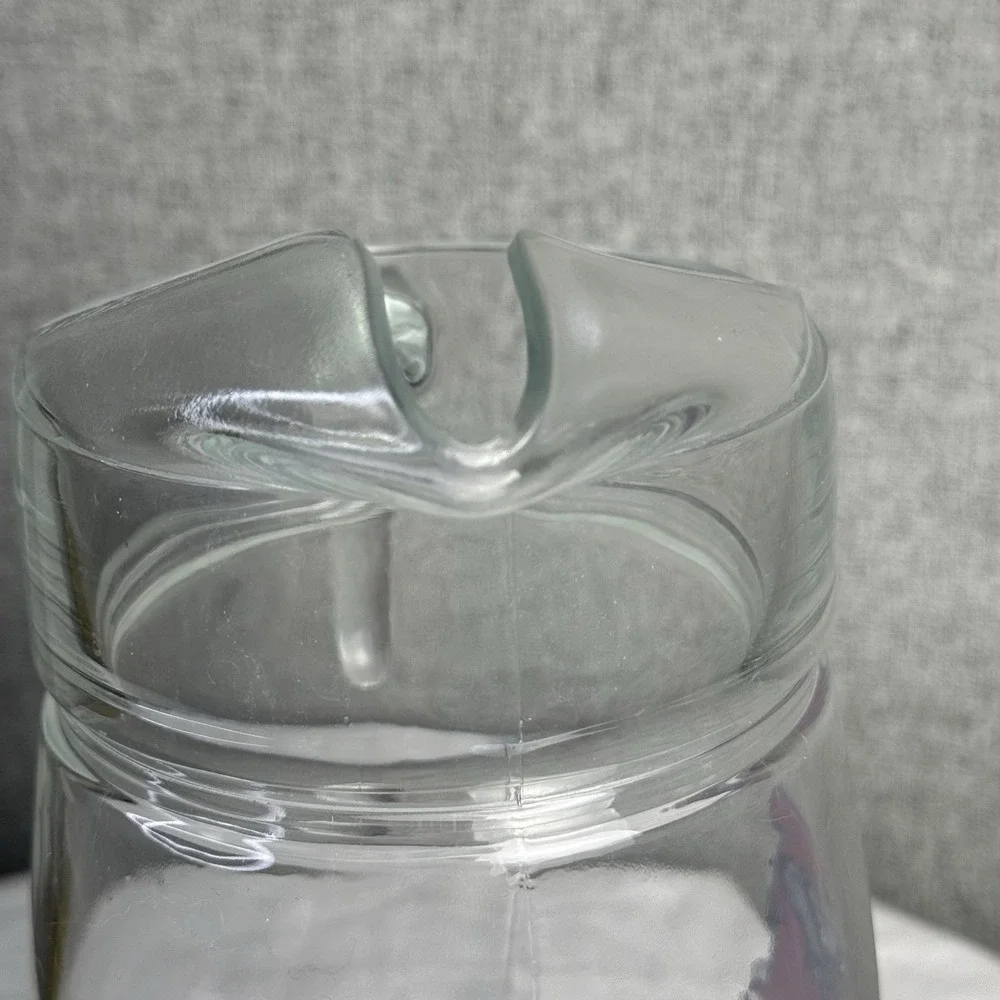 University Alabama CRIMSON TIDE Large Heavy Glass Beer Pitcher Arcoroc/France 9